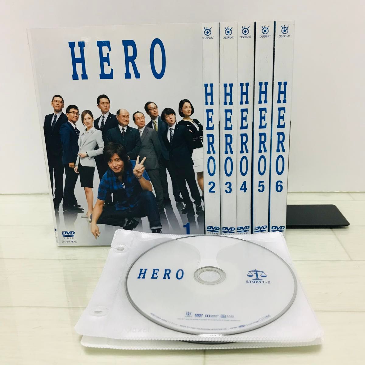 HERO ヒーロー 2期 DVD 全巻 1-6巻　木村拓哉　北川景子