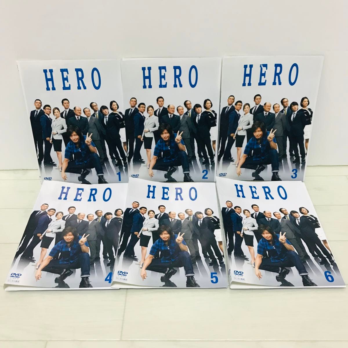 HERO ヒーロー 2期 DVD 全巻 1-6巻　木村拓哉　北川景子