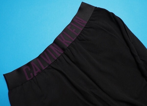 新品 Calvin Klein カルバンクライン 春先最旬 ストレッチコットン スウェット ジョガーパンツ US:L JP:XL 黒(W11) NM1961_画像6