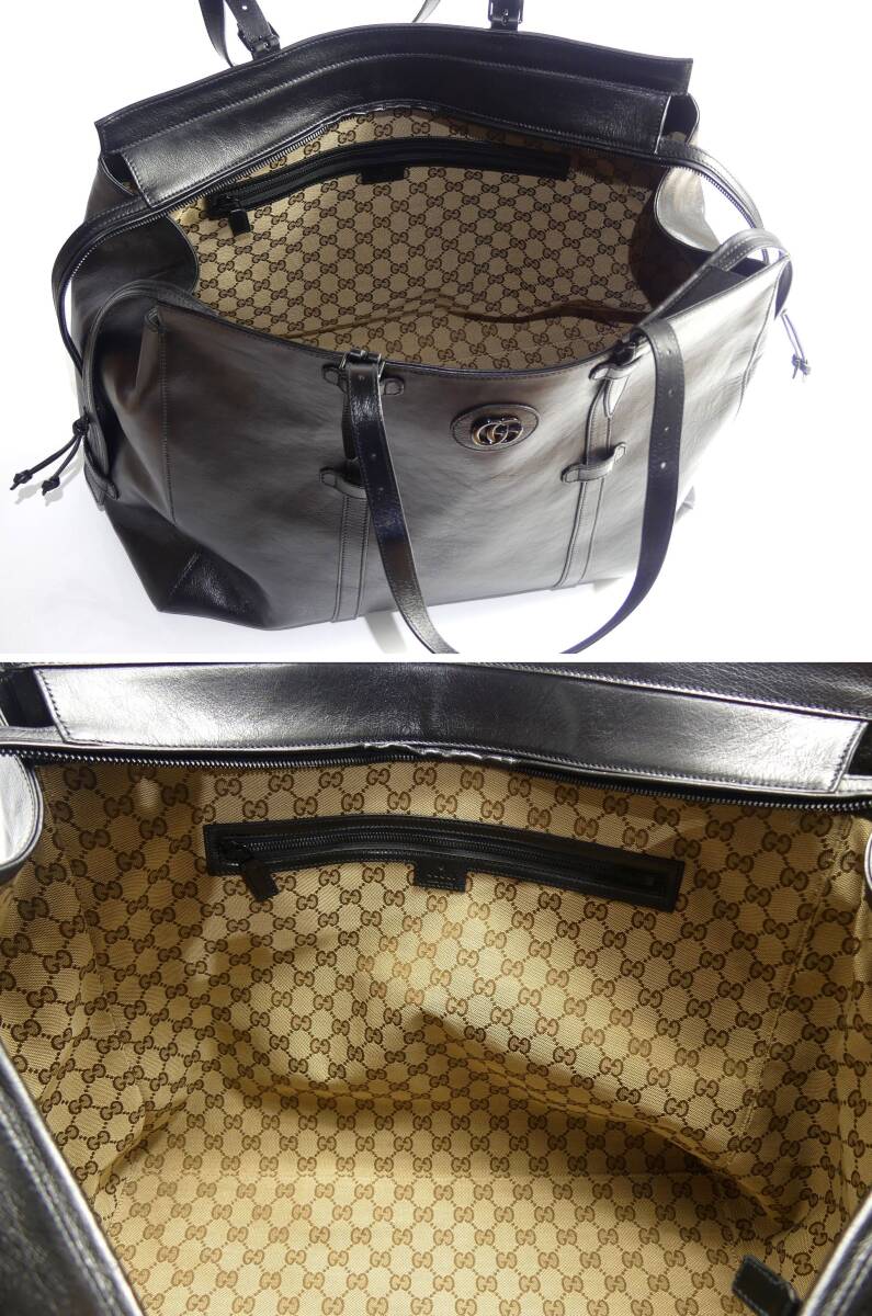 729,000円新品GUCCIグッチ☆迫力のビッグサイズ。GG金具も 729,000円新品GUCCIグッチ☆迫力のビッグサイズ。GG金具も