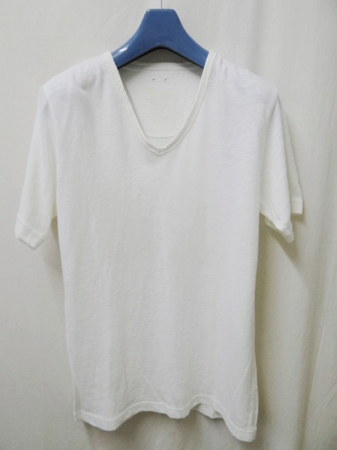 BURDEN バーデン　新品未使用　V NECK S/S 38サイズ WHITE BD-25103-52_画像1