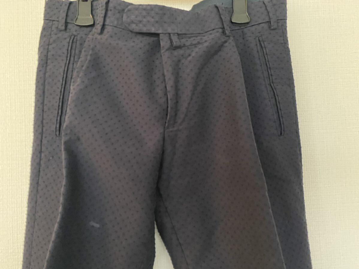 THE GIGI セットアップ スーツ 春夏48 ネイビー 紺 イタリア製 made in Italy 古着 USED 中古テーラードジャケット パンツの画像8