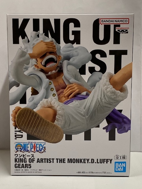 【フィギュア】 プライズ ワンピース KING OB ARTIST THE MONKEY.D.LUFFY GEAR5 [ルフィ（ニカ）] _画像1
