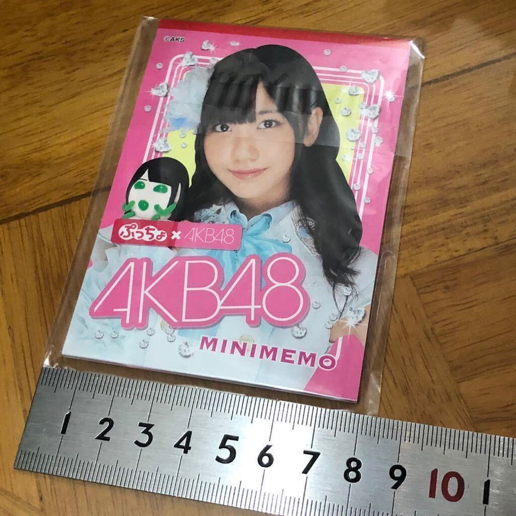 a【即決】ぷっちょ AKB48 MINIMEMO 柏木由紀 かしわぎっちょミニメモちょ メモ帳 非売品 AKBグッズ タレントグッズ