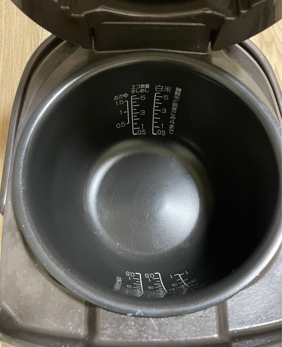 象印 NP-VN10-TA IH炊飯器 5.5合炊き 極め炊き 黒まる厚釜