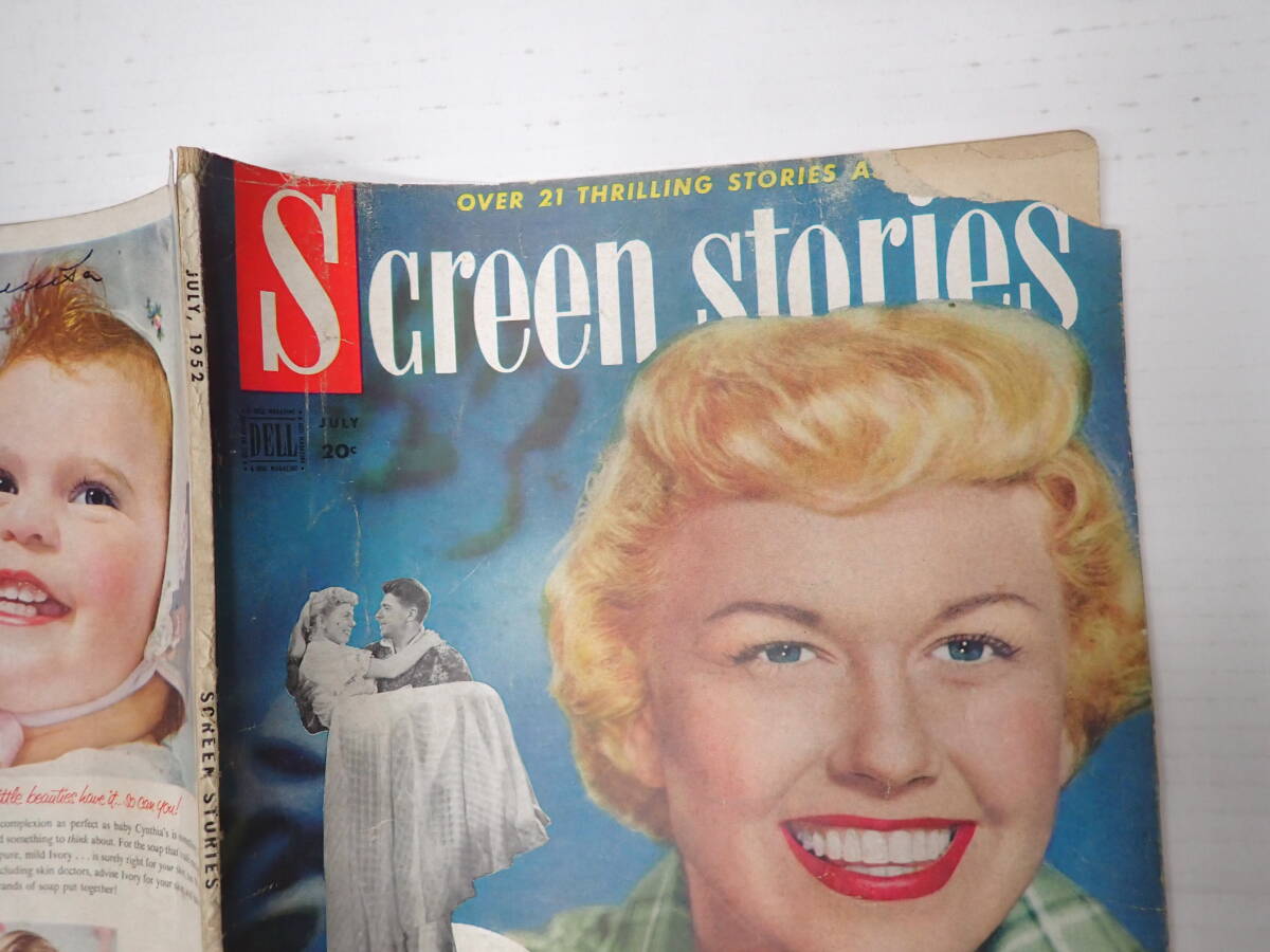 映画雑誌 Screen stories JULY,1952 The Winning Team DORIS DAY/RONALD REAGANの画像3