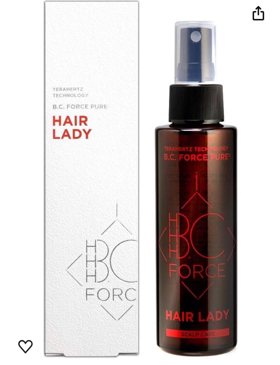 B.C.FORCE テラヘルツテクノロジー B.C.フォース ピュア 120ml アデノシン配合 ヘアケア スカルプケア 無添加