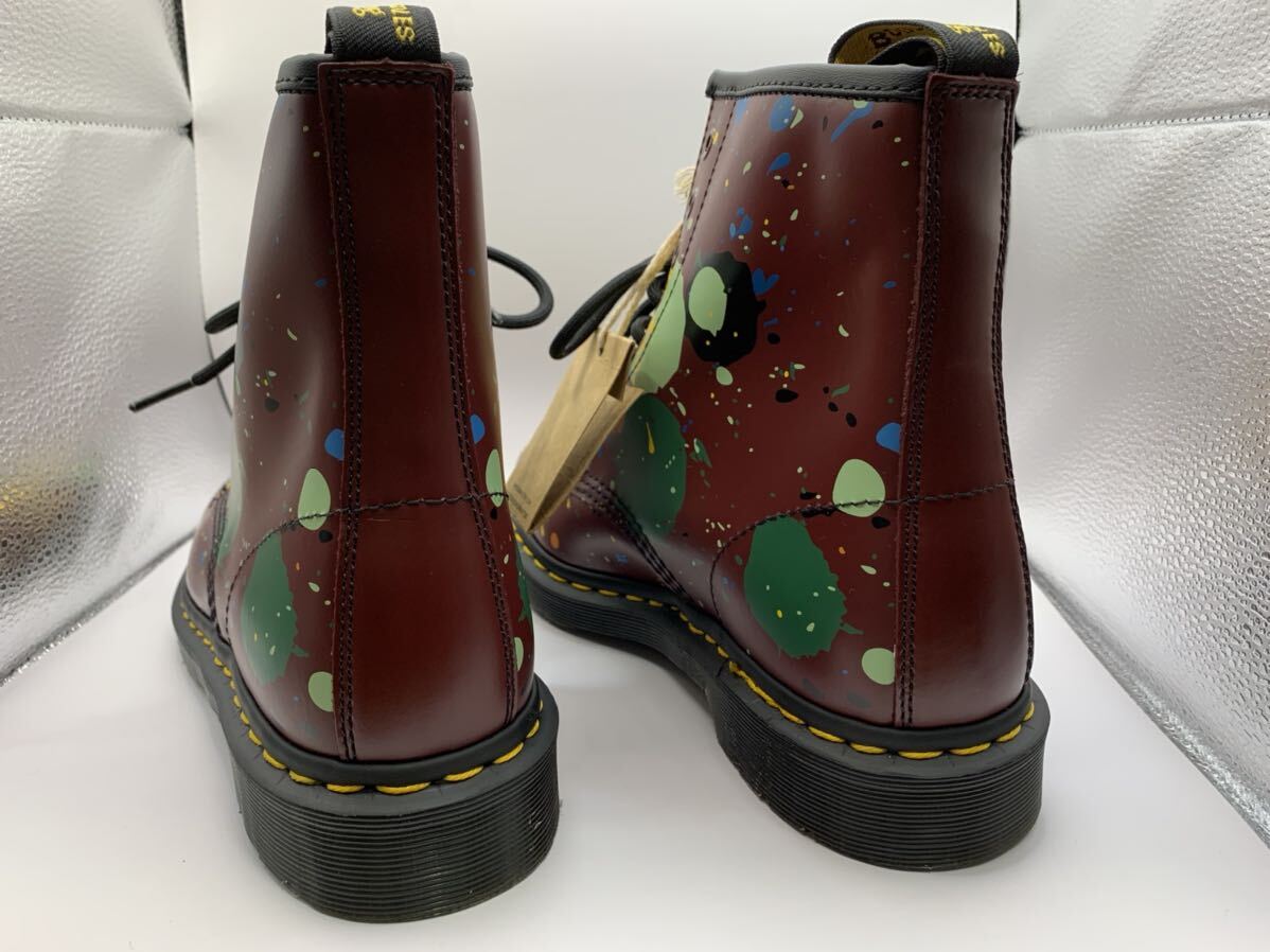 未使用 ドクターマーチン Dr.Martens 1460 「ペインスト スプラッター」UK7 8ホールブーツ_画像6