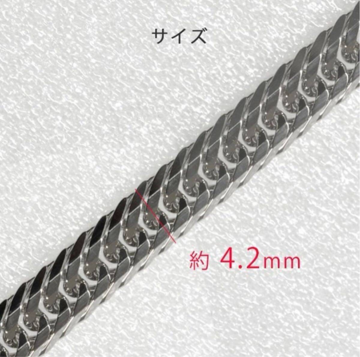 Pt850 50cm 30.4g 12面トリプルプラチナ ネックレス新品 未使用喜平ネックレス