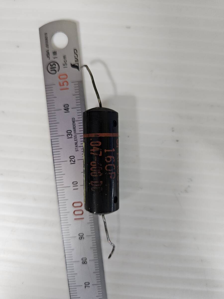 600VDC 0.047μF( измерения 0.059) Sprague Black Beautys puller gs штекер Vintage плёнка конденсатор б/у брать неоригинальные системы Junk 