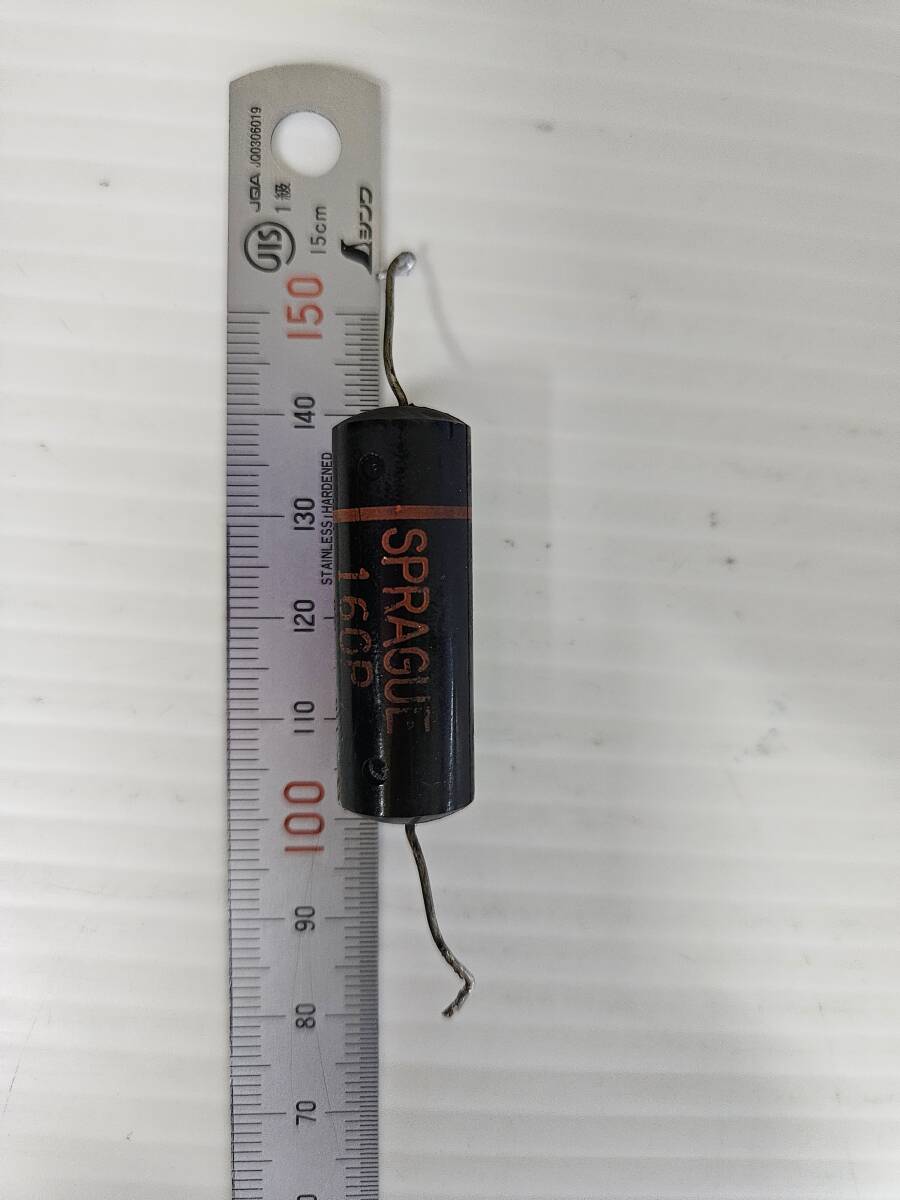 600VDC 0.047μF( измерения 0.059) Sprague Black Beautys puller gs штекер Vintage плёнка конденсатор б/у брать неоригинальные системы Junk 