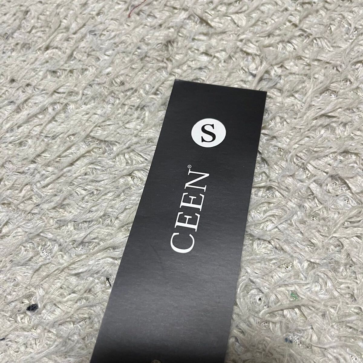[ new goods * unused ]CEEN suit setup three-piece 3 piece tailored jacket check black gray M