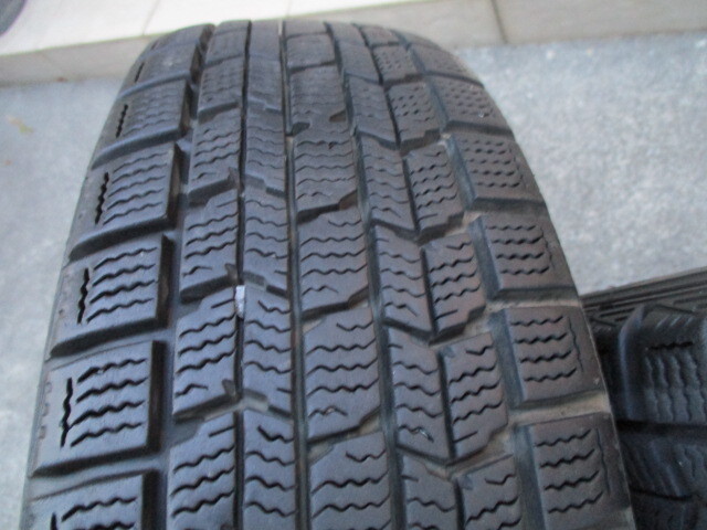 バルブ新品　バランス調整済　ダイハツ純正　スチールホイール　14×4.5J　4H　PCD100　＋45　DUNLOP　DSX-2　錆止め再塗装　2013年製_画像9