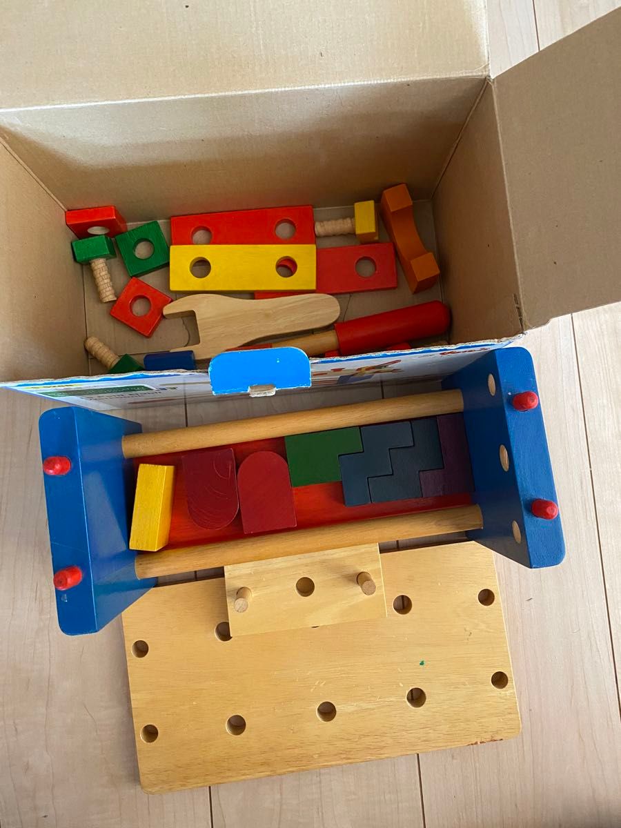 工具セット　玩具　TOOLKIT エトボイラ おもちゃ 木のおもちゃ 組み立て 知育 知育玩具