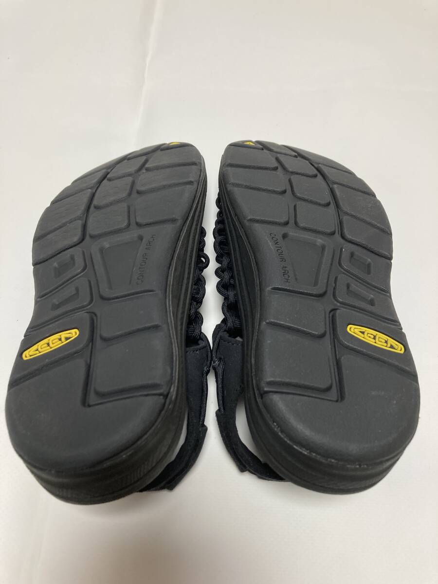 KEEN ウィメンズ　ユニーク　Black/Black 24cm_画像4