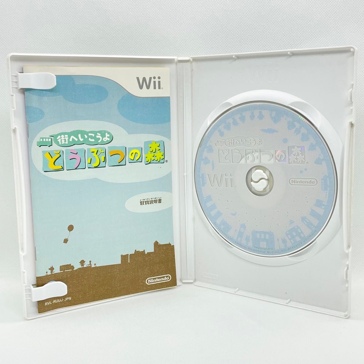 Wii  街へいこうよ　どうぶつの森　ニンテンドー　中古品