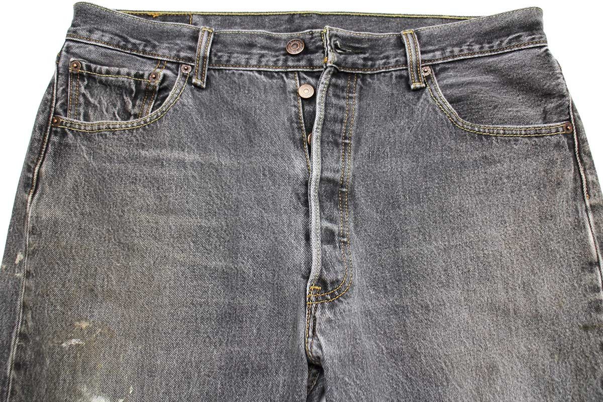 ☆メキシコ製 Levi'sリーバイス 501 先染め ブラック デニム ☆メキシコ製 Levi'sリーバイス 501 先染め ブラック デニム