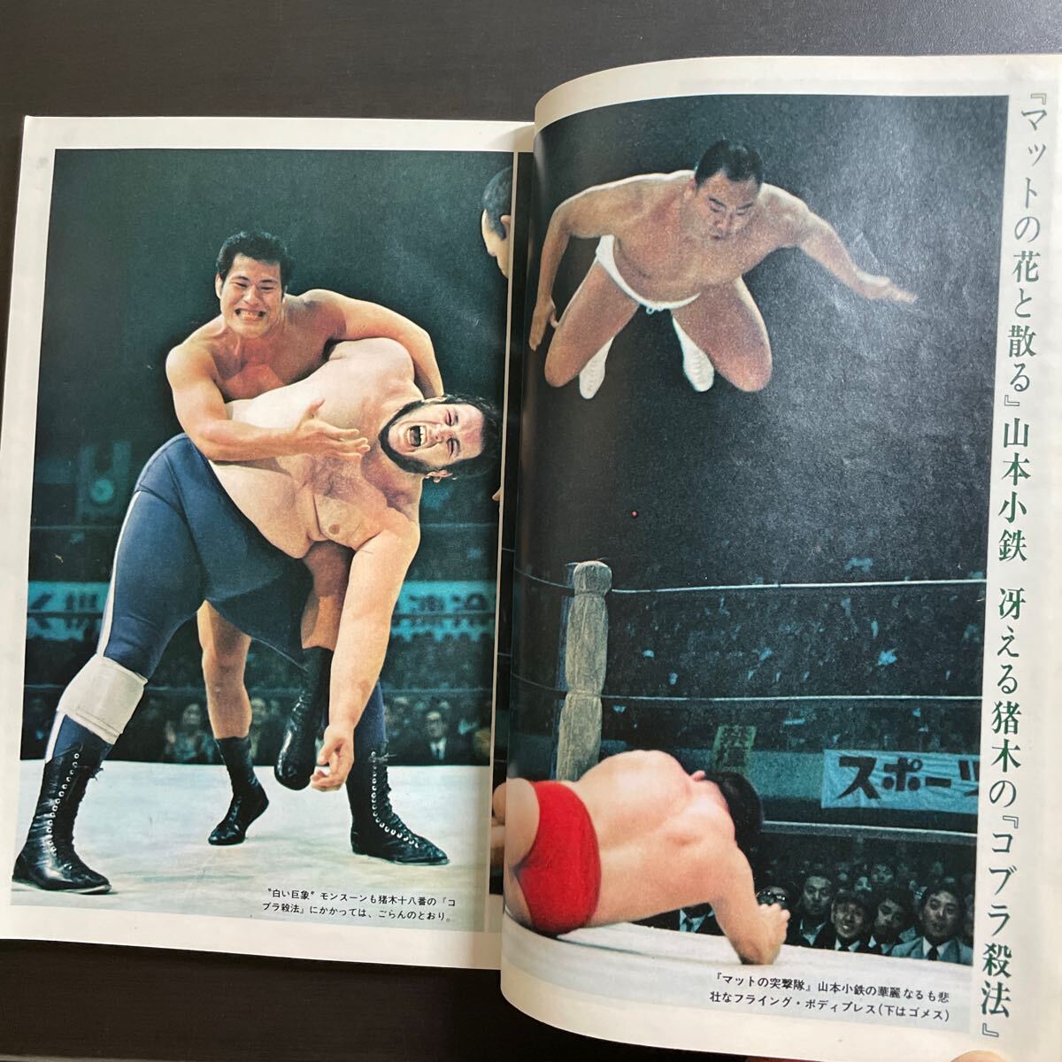 ベースボールマガジン プロレス & ボクシング 昭和44年6月号 の画像6