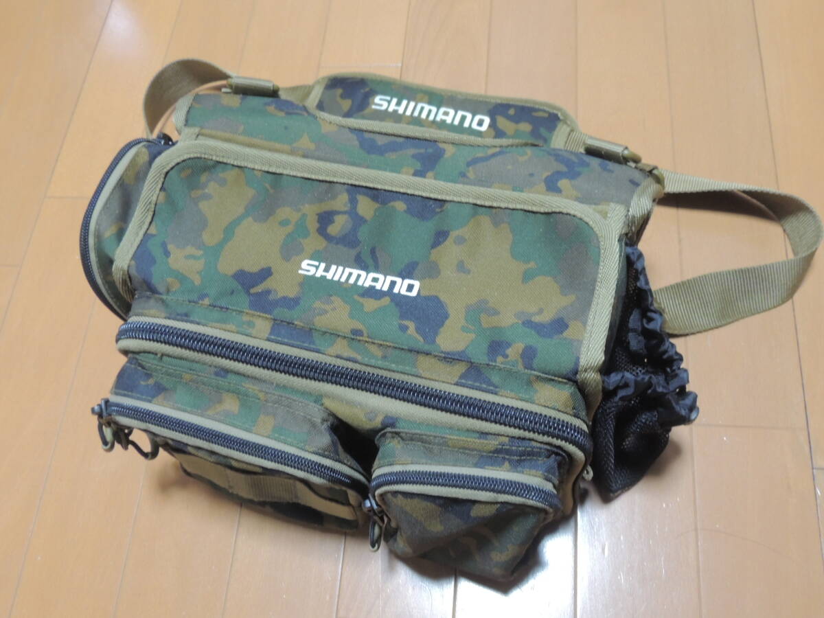  Shimano lure stock shoulder bag camouflage camouflage 