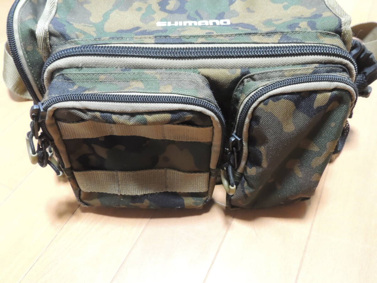  Shimano lure stock shoulder bag camouflage camouflage 