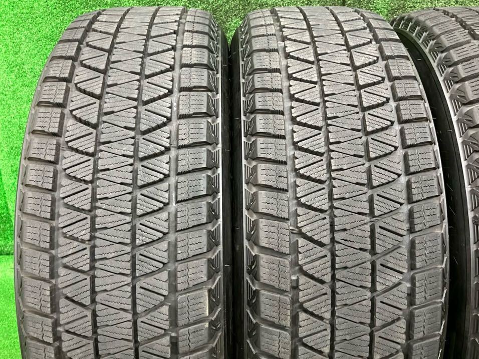 ★235/60R18 107Q BRIDGESTONE ブリヂストン ブリザック DM-V3 4本 2022年製 溝約8.0mm～9.0mm程度 冬用 中古スタッドレスタイヤ★送料無料_画像2