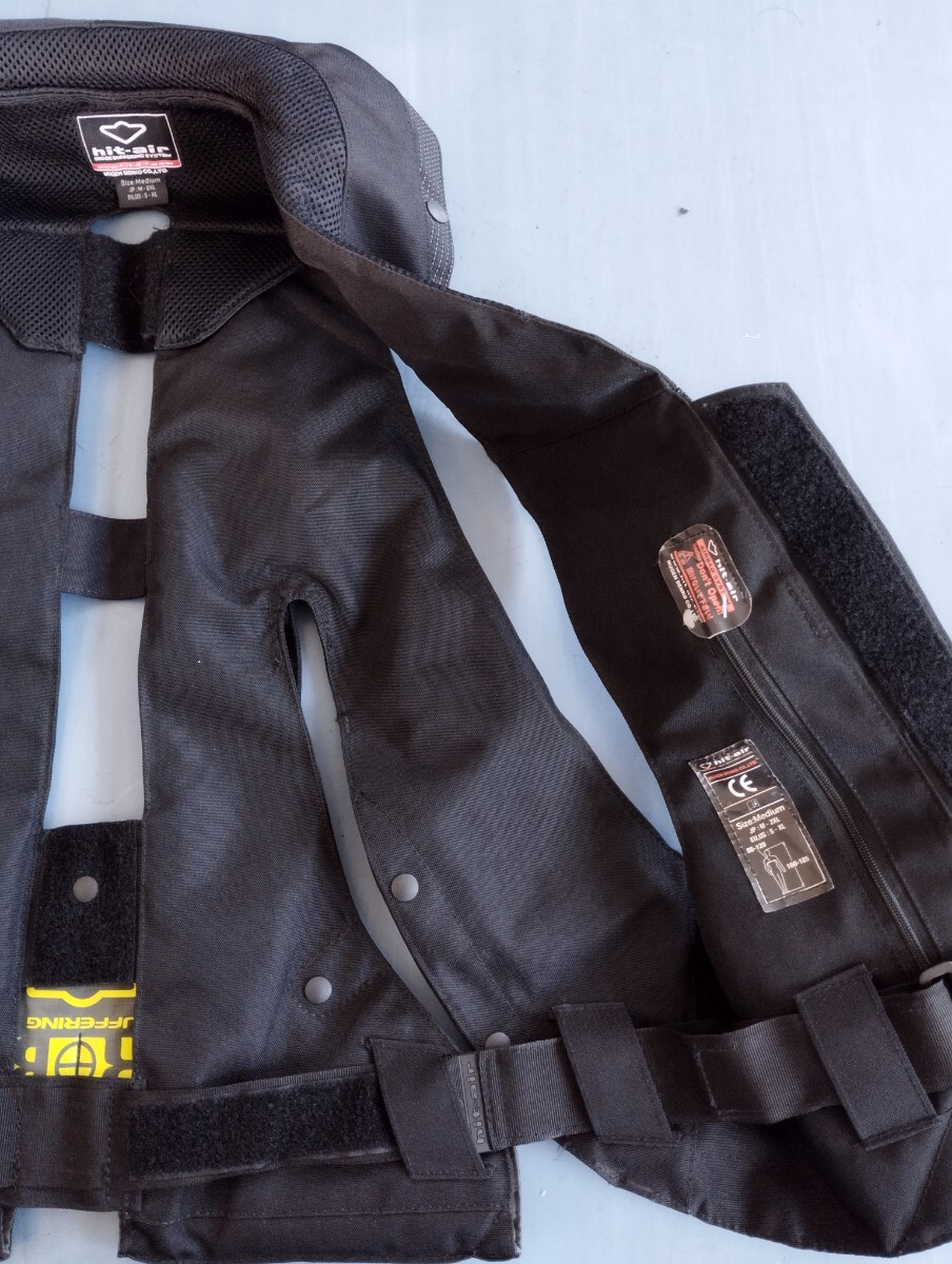  hit air hit-air for motorcycle air bag size JP M~2XL black air bag the best 