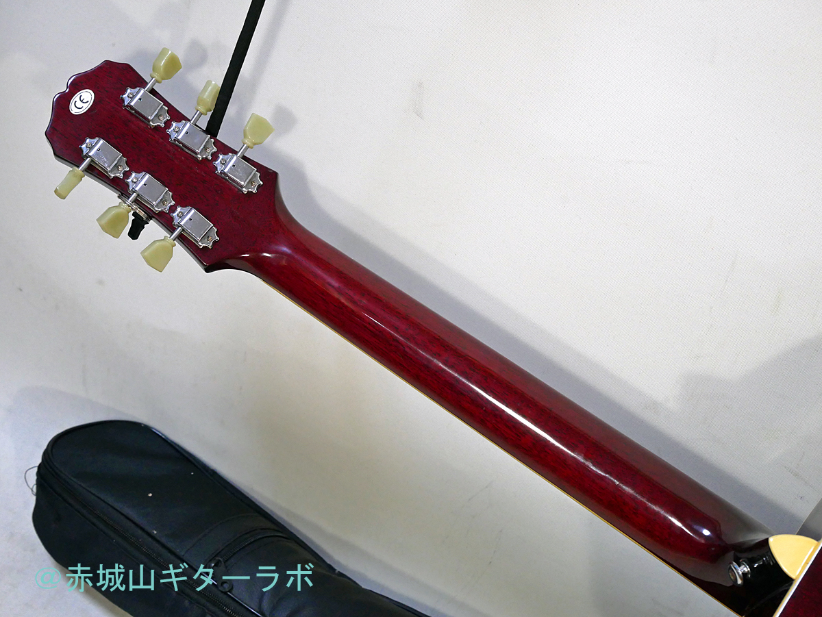 Epiphone HummingBird 1997年韓国製☆新品ナイロンGIGバッグ付★美品 メンテナンス済_画像5