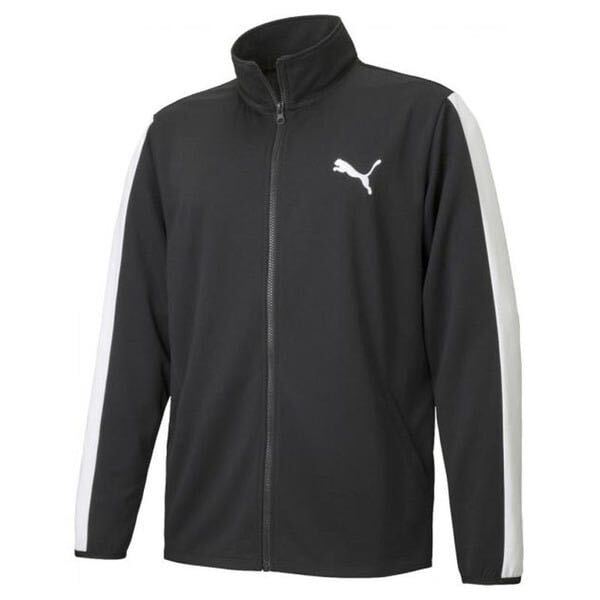 PUMA トレーニングジャケット ユニセックス　ジャージ　ブラック　Sサイズ　　プーマESSジャージ　5,500円→2,980円