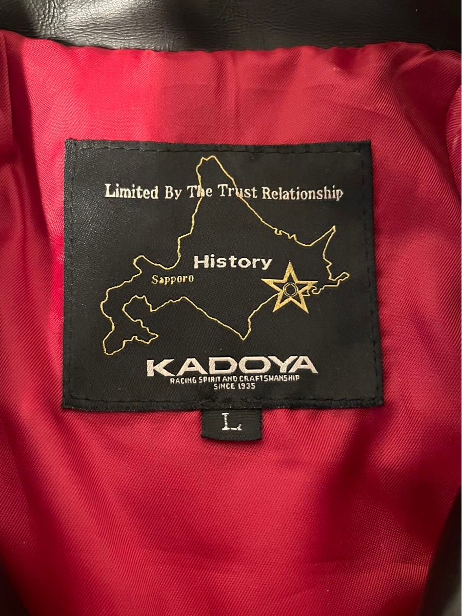 KADOYA ライダースジャケット　 レザージャケット