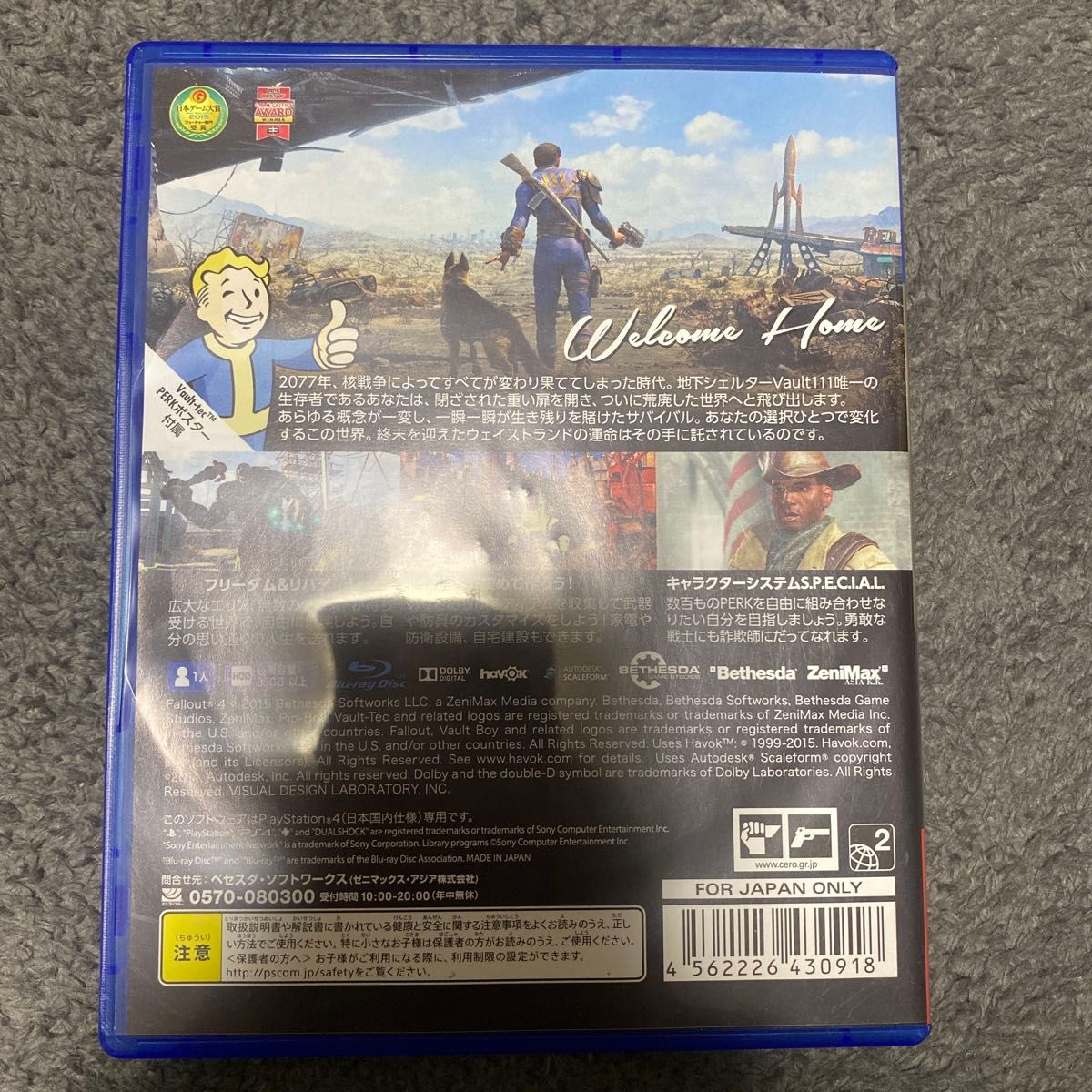 【PS4】 Fallout 4 [通常版] Vault-tec PERK限定ポスター　特典付き