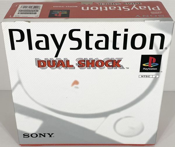 【未使用保管品/激レア】デッドストック SONY ソニー PlayStation プレイステーション SCPH-7000 DUAL SHOCK プレステ PS SCPH-7500 兄弟機_画像1