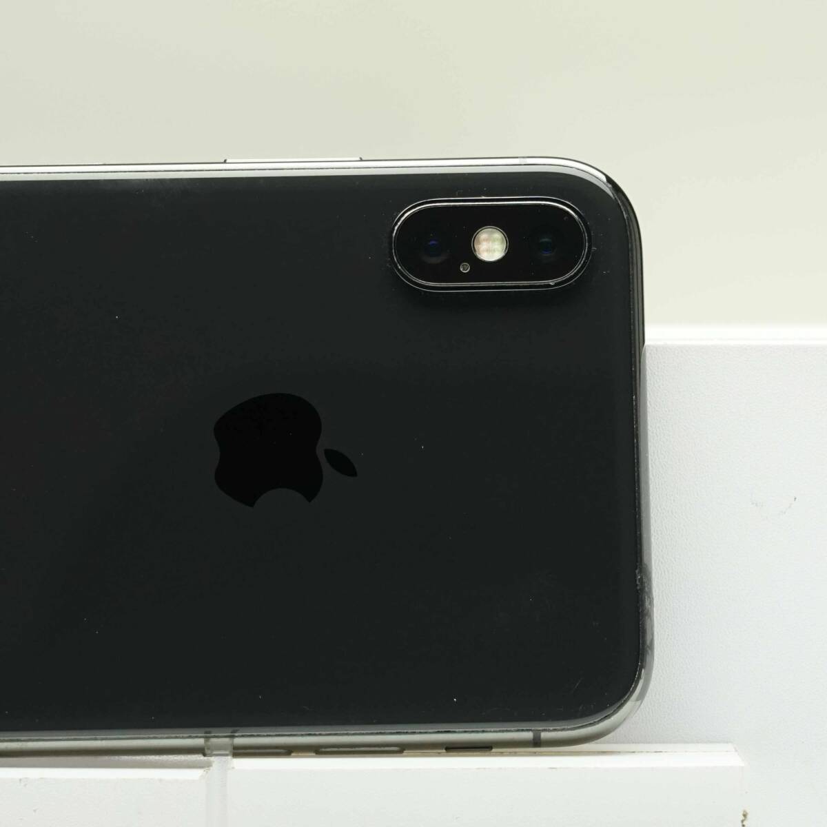 iPhone X 256GB スペースグレイ SIMフリー 訳あり品 ジャンク 中古本体 スマホ スマートフォン 白ロムの画像3