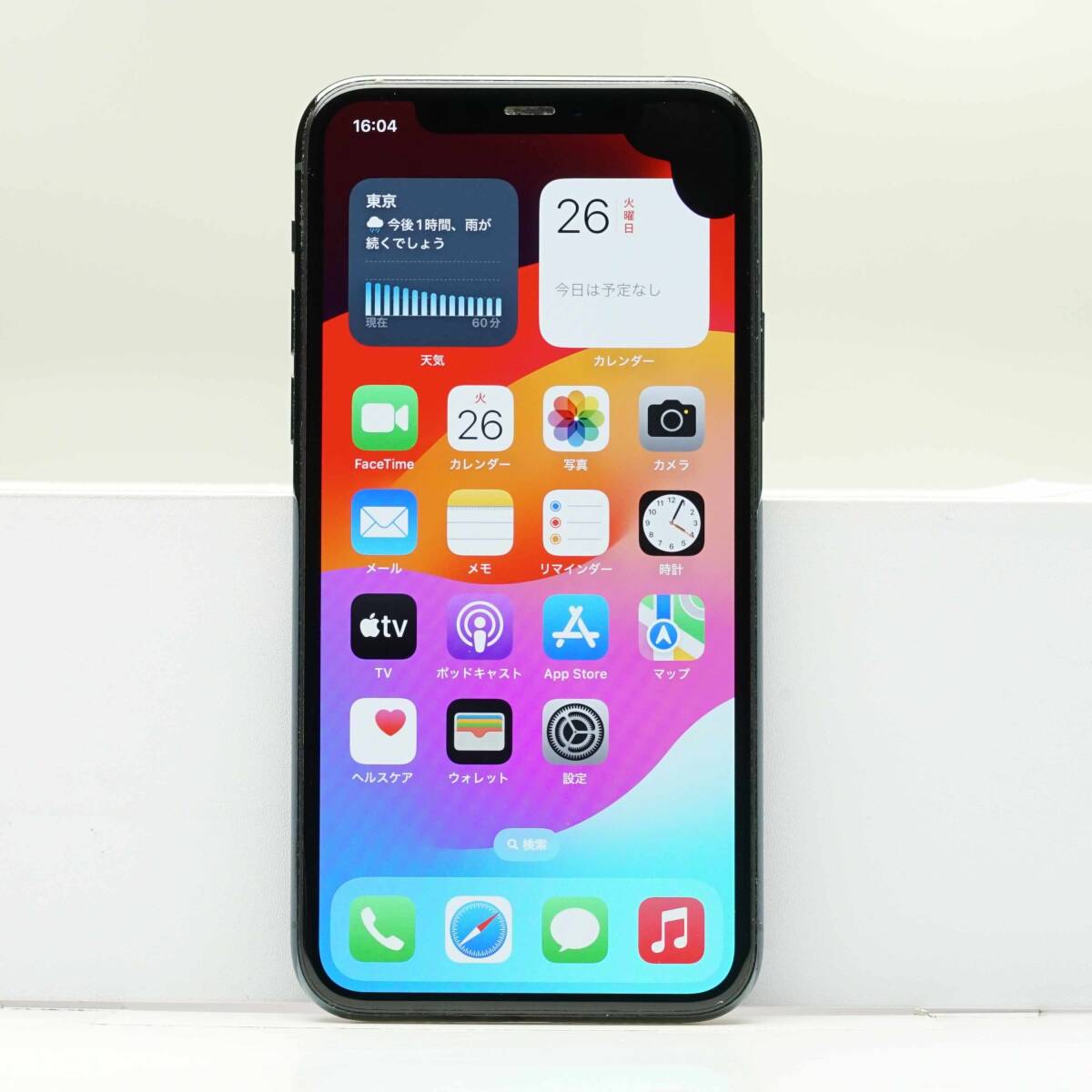 iPhone 11 Pro 256GB ミッドナイトグリーン SIMフリー 訳あり品 ジャンク 中古本体 スマホ スマートフォン 白ロムの画像2