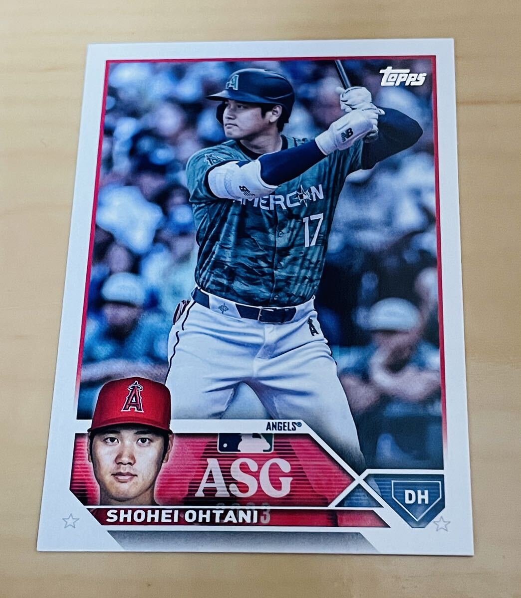 大谷翔平オールスターユニフォームカード 2023 Topps Update Baseball All Star Game Insert ASG-6_画像1