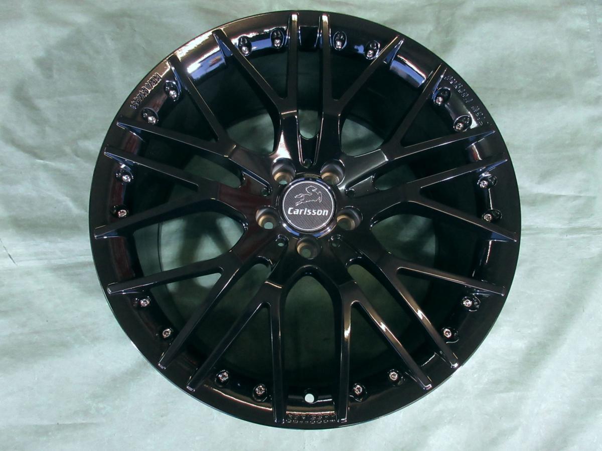 新品 Carlsson(カールソン)1/10X RSF(5H/114.3) BK 20インチ ホイールのみ 4本 トヨタ,ホンダ,日産,マツダ,三菱の画像1