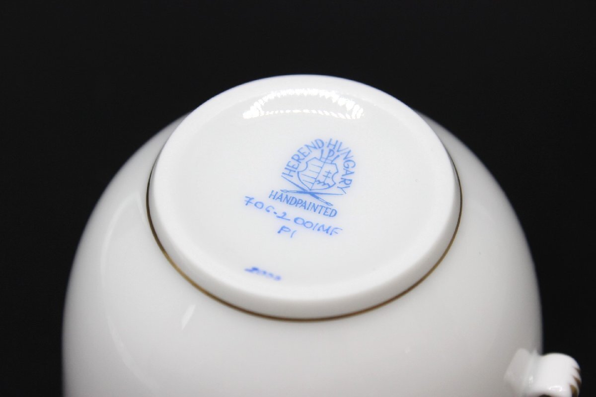ヘレンド ミルフルール ペア 2客 カップ&ソーサー 箱 ヘレンド ミルフルール ペア 2客 カップ&ソーサー 箱