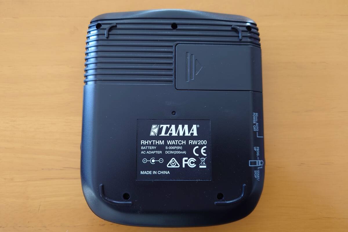 TAMAtama ритм часы [RHYTHM WATCH RW200] принадлежности в наличии AC адаптер * специальный держатель приложен первоклассный прекрасный товар 