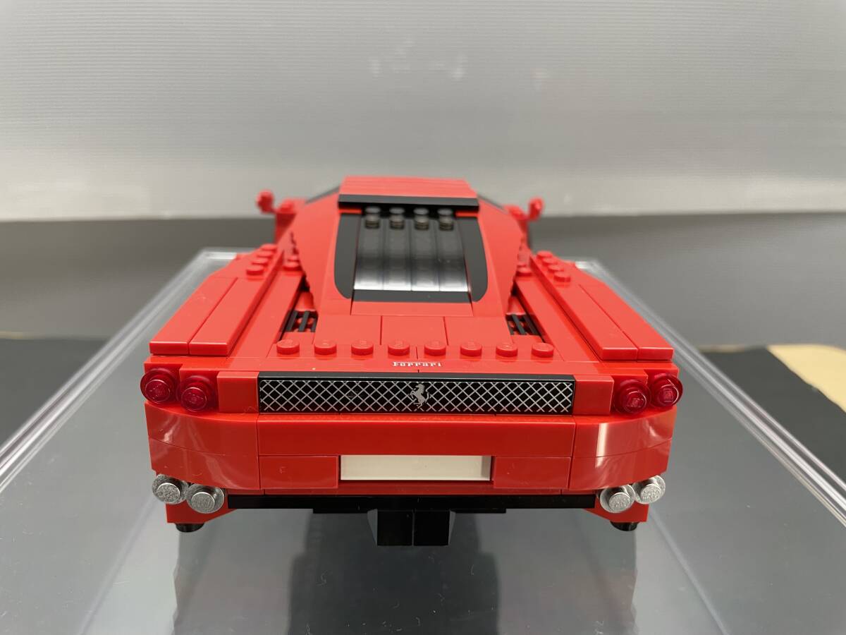 2920)埼玉県新座市から レア 組立品 LEGO レゴ レゴレーサー 8652 1/17 レゴブロックレース RACERS フェラーリ エンツォ ENZO FERRARI 廃盤