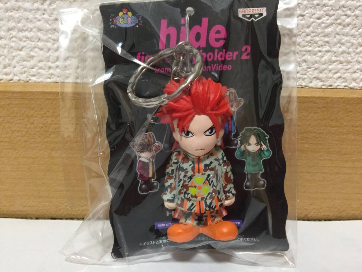 【レア 未開封 コンプリート】 X Japan ヒデ hide figure keyholder2 from Promotion Videoの画像3