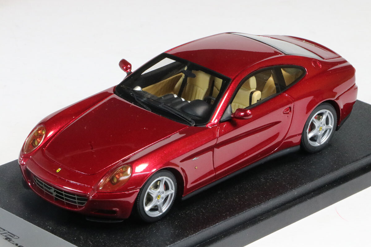 BBR156A BBR 1/43 フェラーリ 612 スカリエッティ デトロイトショー 2004 メタレッド タバコ臭 (マテル イクソ 京商)の画像2