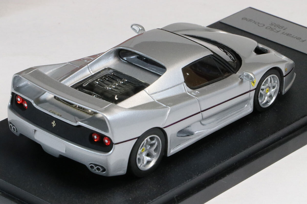 BBR78 BBR 1/43 フェラーリ F50 クーペ シルバー タバコ臭 (MRコレクション ルックスマート 京商 イクソ マテル)の画像4