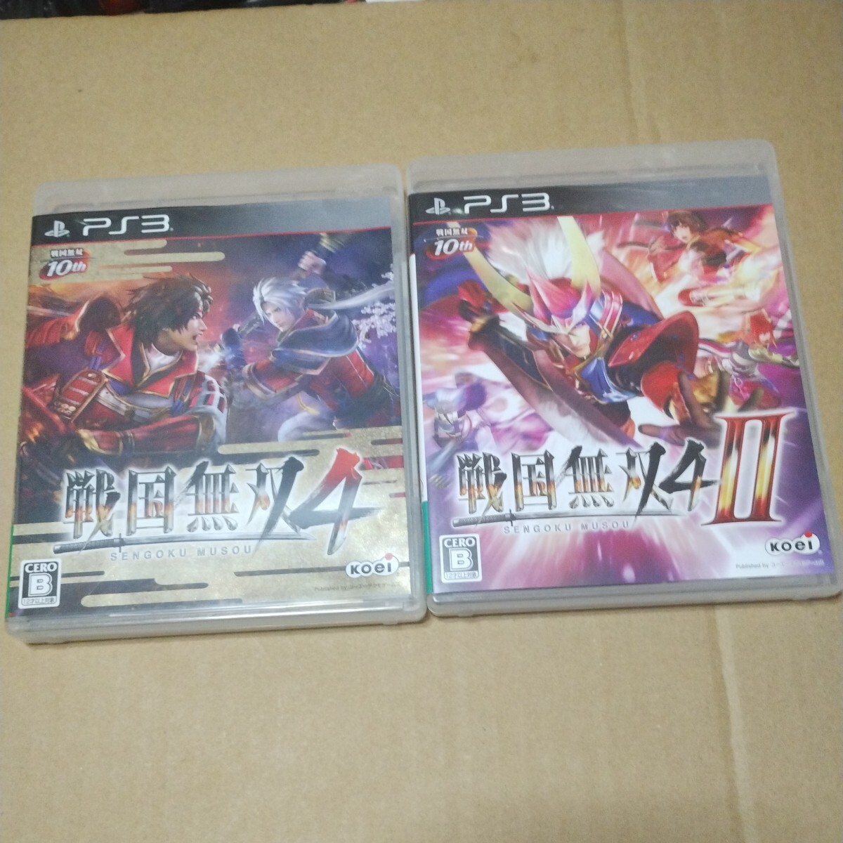 PS3 戦国無双4 ＆ 戦国無双4Ⅱ ２本セットＫＯＥＩ