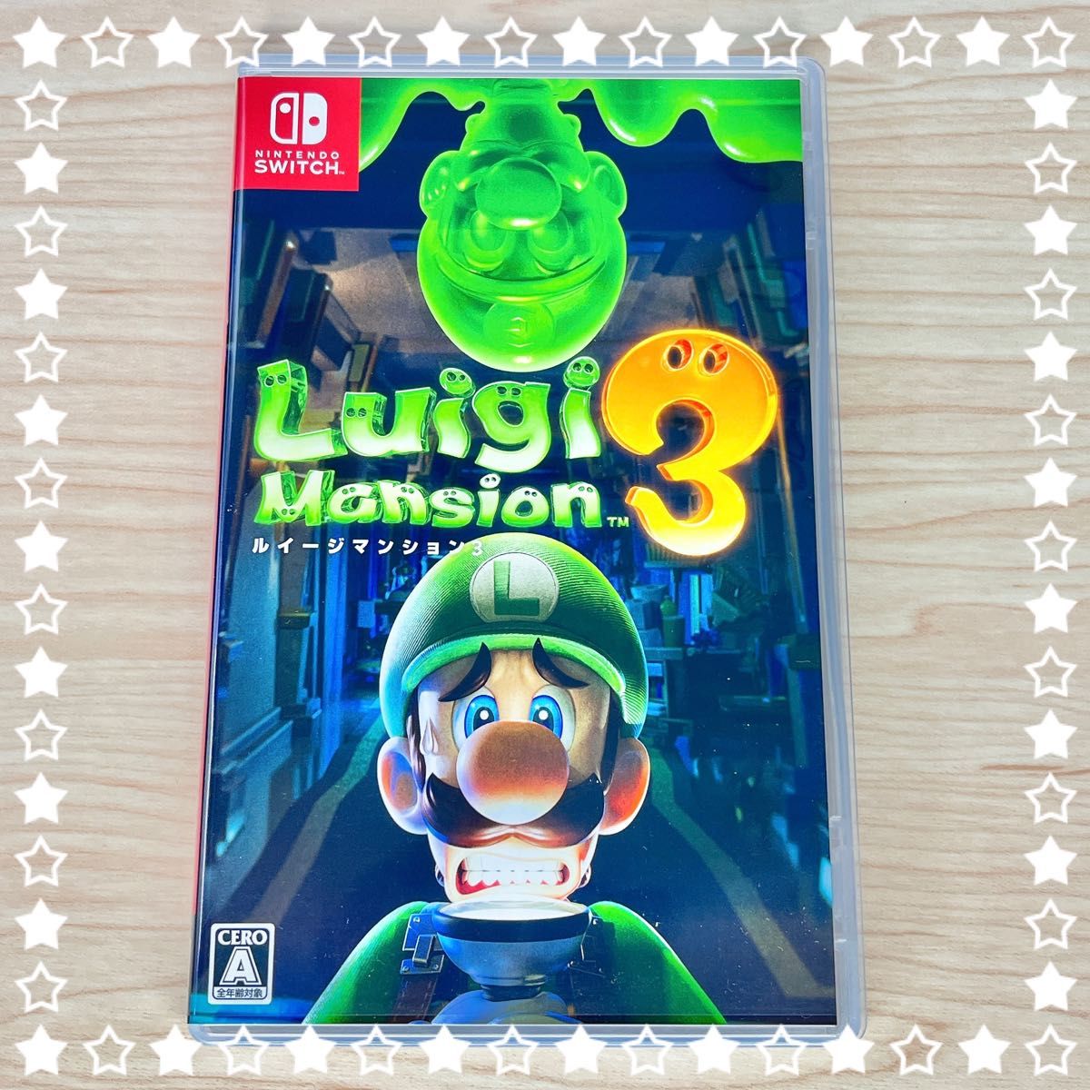 ルイージマンション３ 主人公Luigi 定番ゲーム Nintendo Switch ソフト