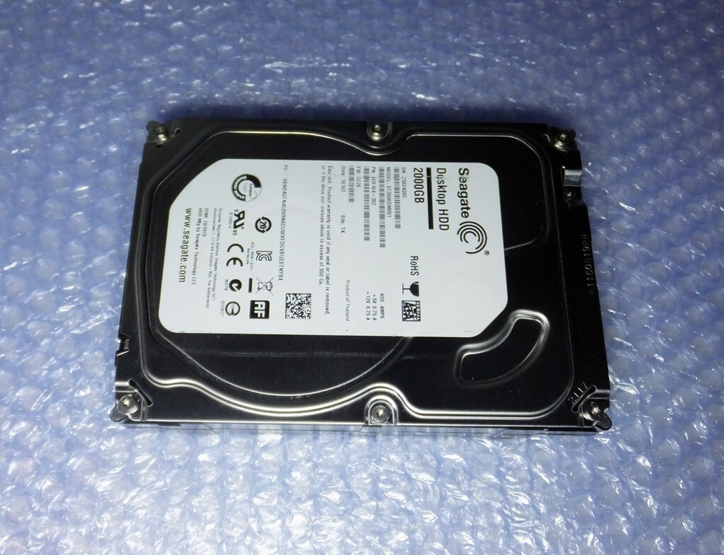 Seagate ST2000DM001 3.5インチHDD SATA600 2TB_画像1