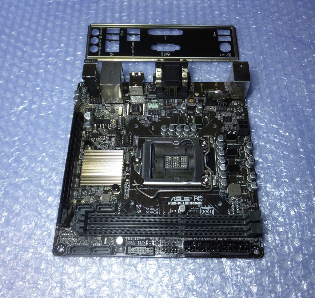 ASUS H110I-PLUS D3/MS Mini-ITX intel H110 LGA1151 第6世代 CPU対応の画像2