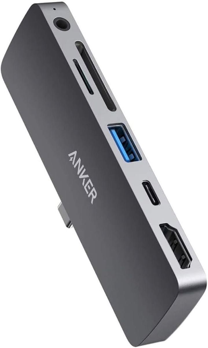 Anker 6-in-1 USB-C PD メディア ハブ iPad Pro専用 4K対応 HDMIポート USB-Aポート