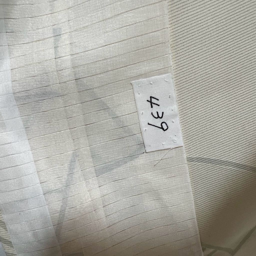 【wellriver】 夏用 着物 正絹 単衣 扇子柄 可愛い 身丈160.5cm 和服 和装 #B393！の画像10