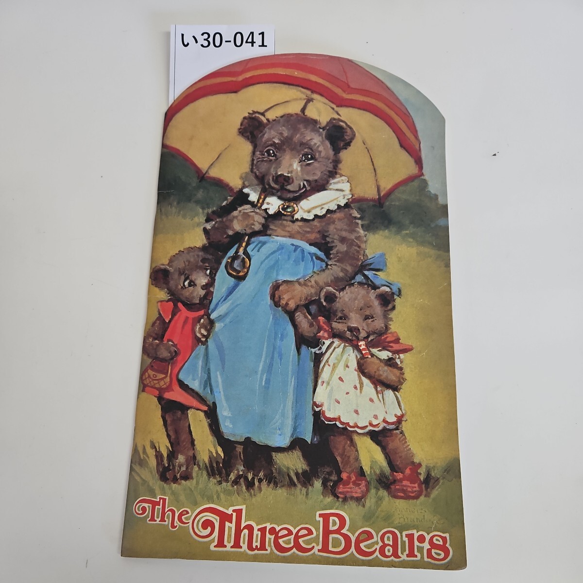 い30-041 The Three Bears ILLUSTRATED BY FRANCES BRUNDAGE MMVII GREEN TIGER PRESS 絵本_画像1