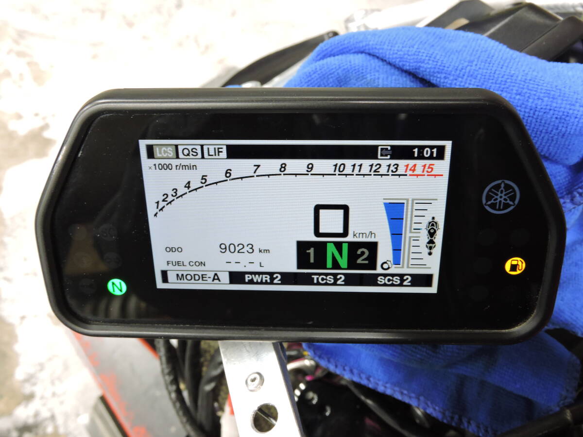 ☆２０１５～ＹＺＦ－Ｒ１用２ＣＲ型用 メーター ODO:9023ｋｍ☆の画像1