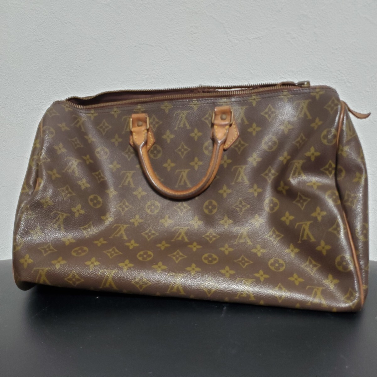 1円～LOUIS VUITTON ルイヴィトン モノグラム スピーディー40 M41522 ハンドバッグ ボストンバッグ 943_画像2